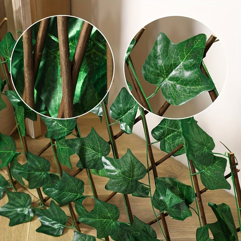 Artificial Ivy Privacy Fence Screen UV Protected Outdoor Garden Wall Easy to Install
