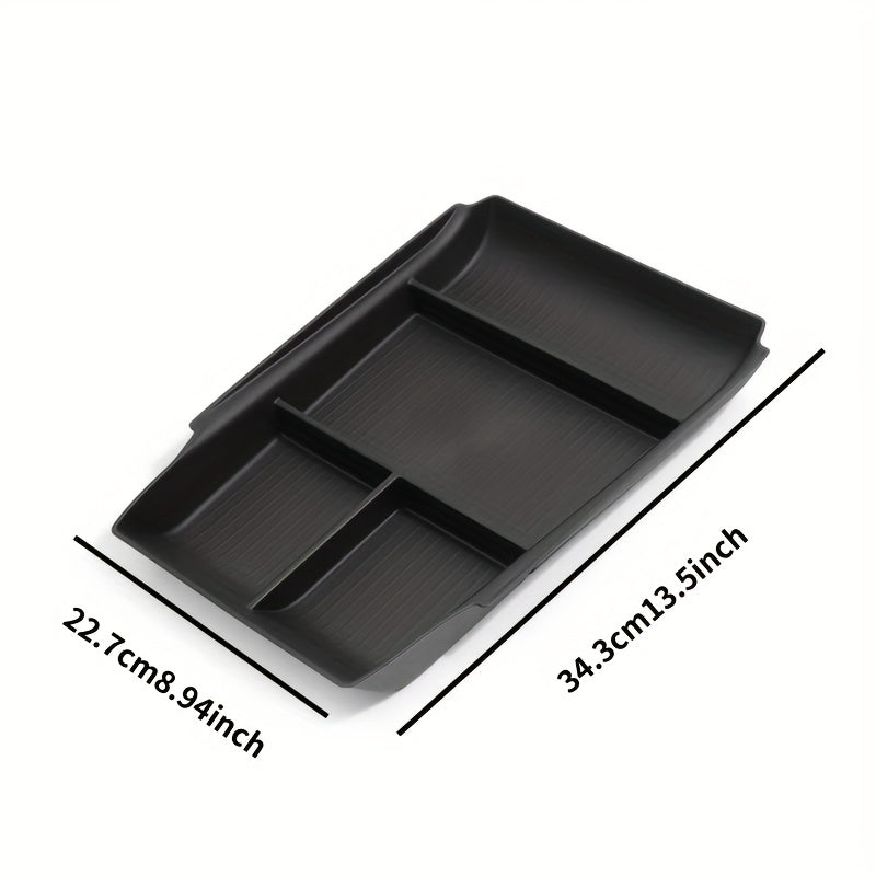 Caja de almacenamiento para control central del coche para BYD Song L DM-i Organizador expandible