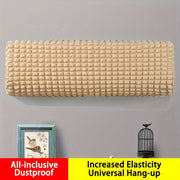 Indoor Wall-Mounted Air Conditioner Cover with Remote Control, Elastic Horn Material