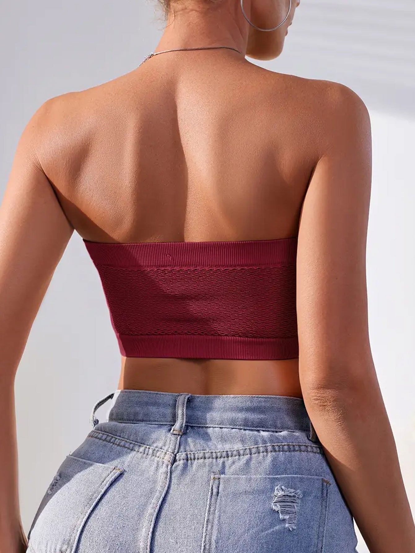 Women’s Stretchy Seamless Camisoles 3-Pack Black Beige Brown Plus Size Layering Tops