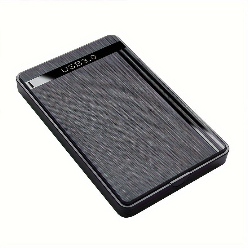 Black 2.5-Inch External Hard Drive Enclosure USB 3.0 for HDD SSD