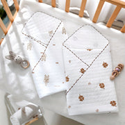 Baby Swaddle Blanket for Newborns in Spring Autumn Winter Soft Cotton