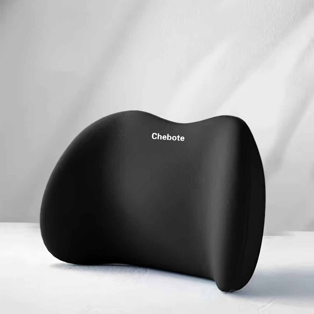 Car Seat Cushion Yoga Memory Foam Headrest and Waist Support Pads