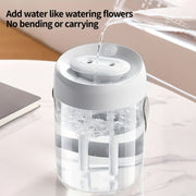 Dual Mist Humidifier 2L with Night Light, Auto Shut-Off, USB Powered