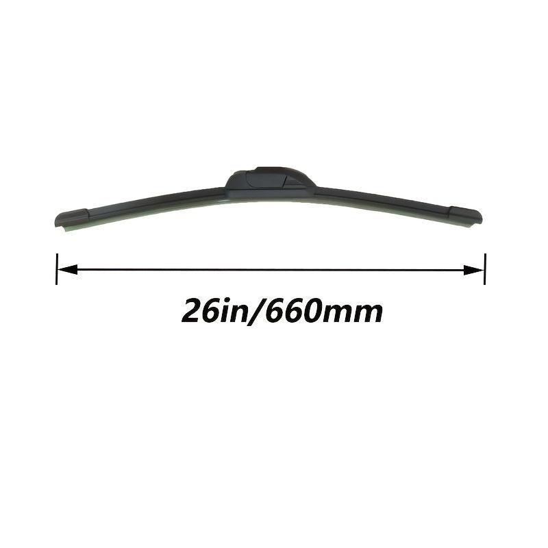 Universal Windshield Wiper Blade for Cars, Durable, Quiet, Multiple Sizes