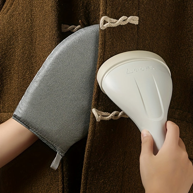 Набор из 2 мини-ручных утюжков с губчатой подкладкой - компактные, беспроводные и удобные для быстрого подравнивания