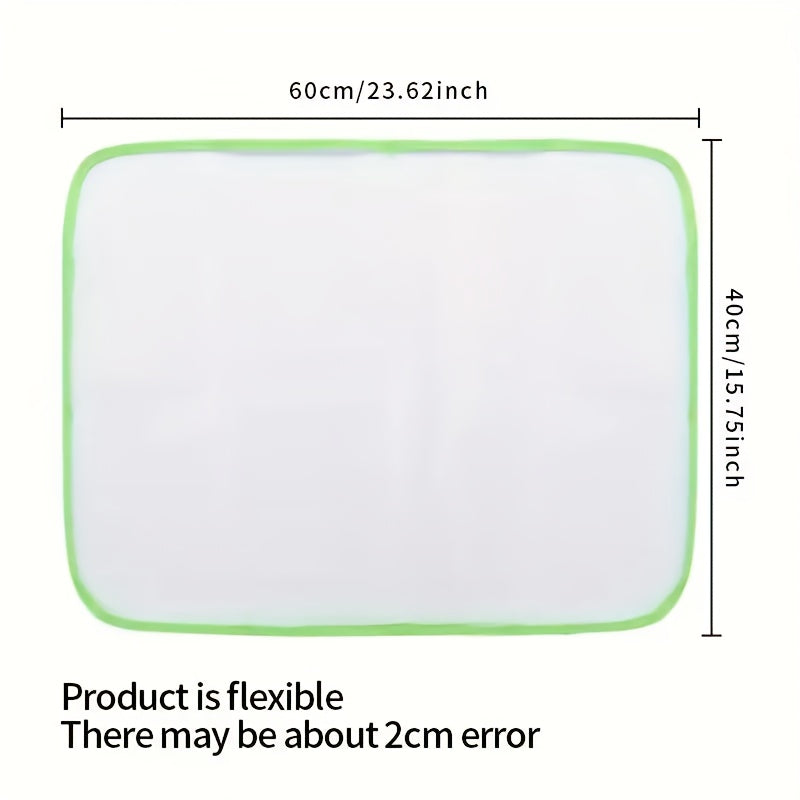 "HeatGuard" мат для глажки - термостойкий защитный ковер для домашнего декора, не требует электричества, аксессуар для защиты одежды при глажке