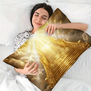 Heavenly Ladder Print Pillow Cover 50.8x30.48 cm Polyester Zipper Casual All-Season