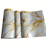 Marble Self-Adhesive Wallpaper Waterproof Removable Decorative Wall Covering for Bathroom Countertops