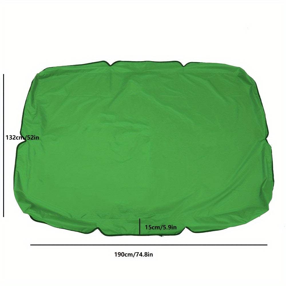 Waterproof Sun-Resistant Patio Swing Canopy Cover 190T Polyester Taffeta