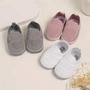 Baby Toddler Girl Boy Knitted Casual Shoes Non-Slip Soft Sole Fabric Spring Fall