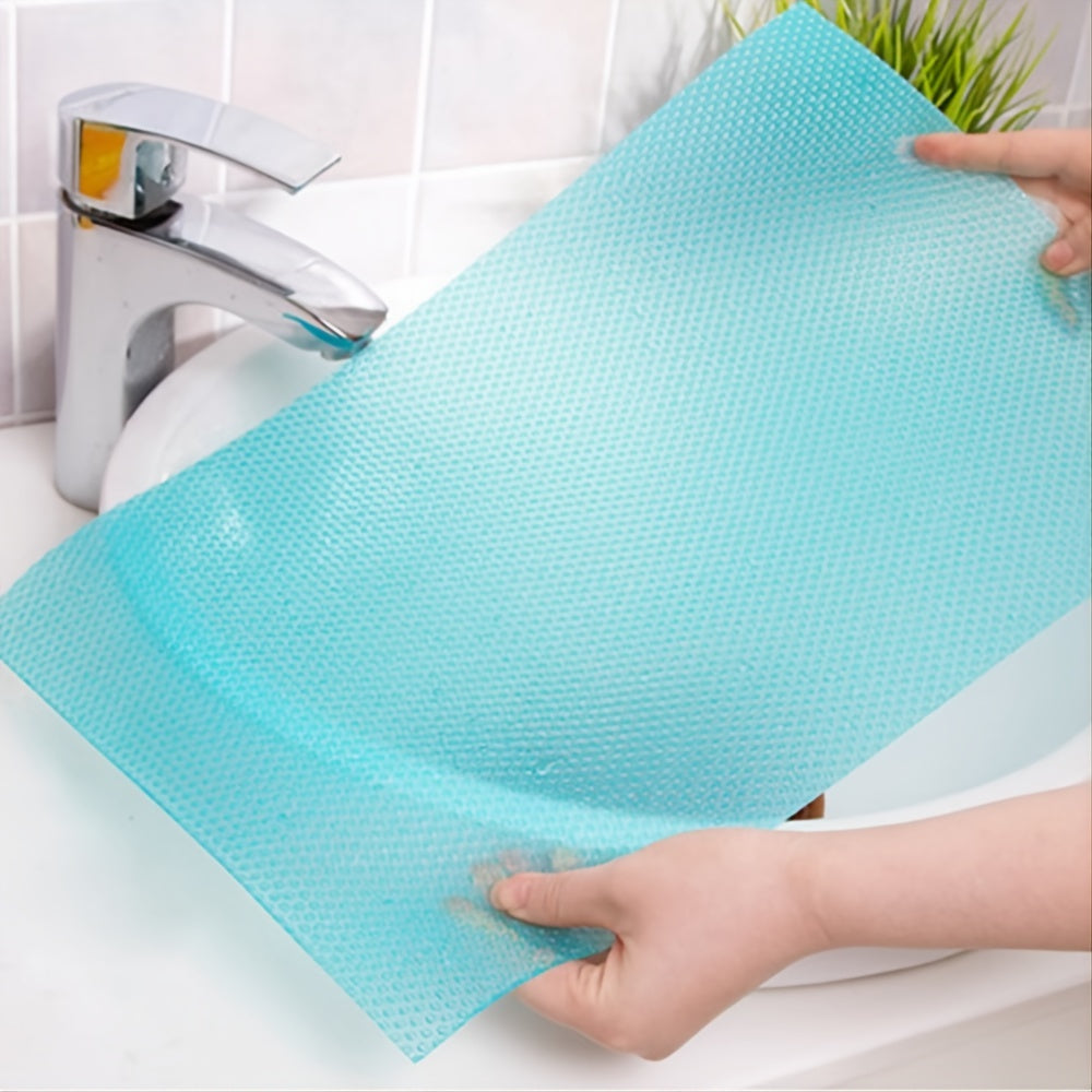 Refrigerator Shelf Liners Pack of 1-16 Washable Waterproof Oilproof for Shelves Cabinets
