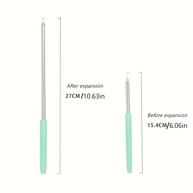 Stainless Steel Jewelry Fastening Tool for Bracelets and Necklaces Manual Clasp Hook