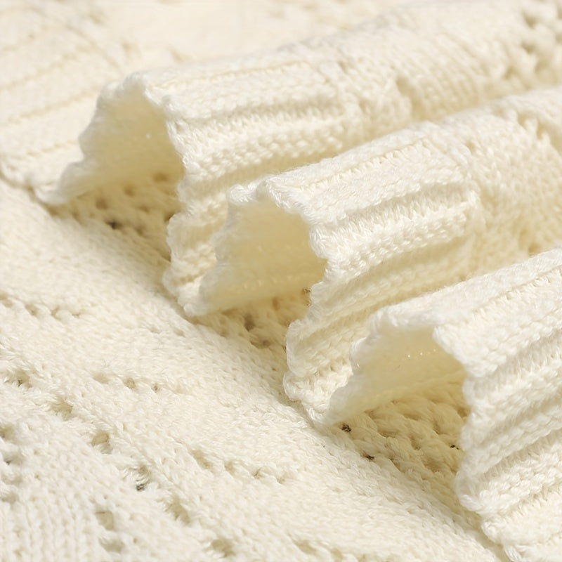 Bolalar uchun yumshoq to'qilgan bo'shliq bilan yostiq, uxlash uchun yoki partiyalar uchun, pushti, ko'k, qaymoqli ranglarda