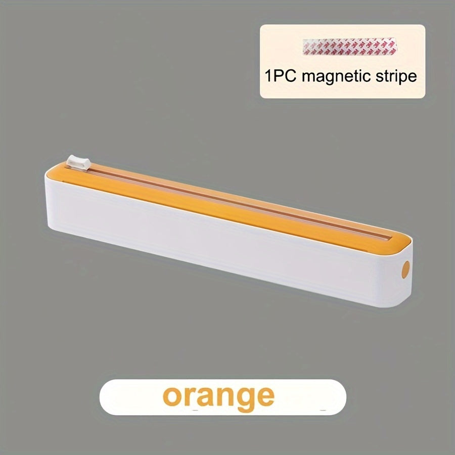 Plastik Film Kesuvchi, Yangilangan Film uchun Magnit Dispenser, Muzlatgichga Mos Umumiy Kesish Qutisi, Plastik Qadoqlash uchun Qayta To'ldiriladigan Dispenser va Kesuvchi, Temir Qog'ozni Kesish va Boshqalar uchun Oshxona Asosiy Mahsuloti