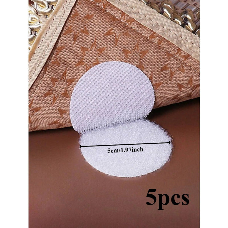 Non-Slip Double-Sided Adhesive Tape for Securing Sheets Carpets and Tablecloths 5/10 Pack