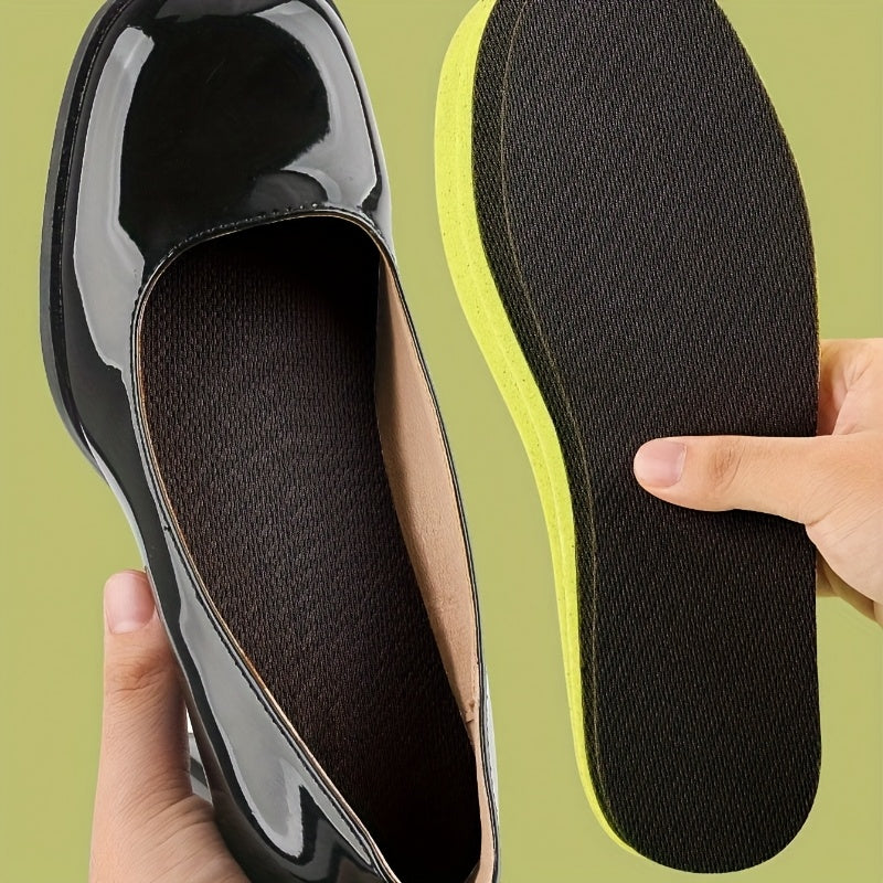 Unisex Thin Sweat-Absorbing Breathable Insoles for Flat Shoes
