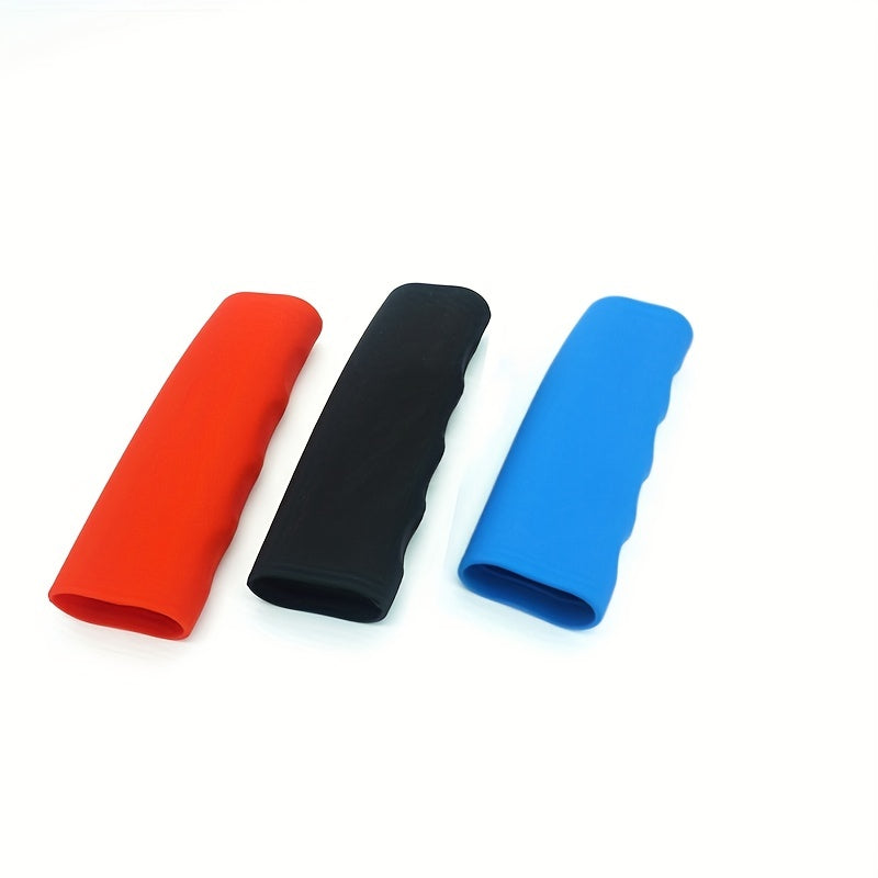 Universal Silicone Hand Brake Handle Cover Anti-slip Protective Case Multicolor