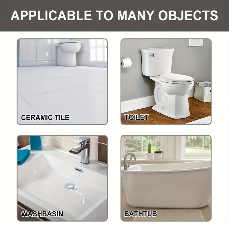 Waterproof Ceramic Tile Adhesive for Repairing Bathtubs Sinks and Fixtures