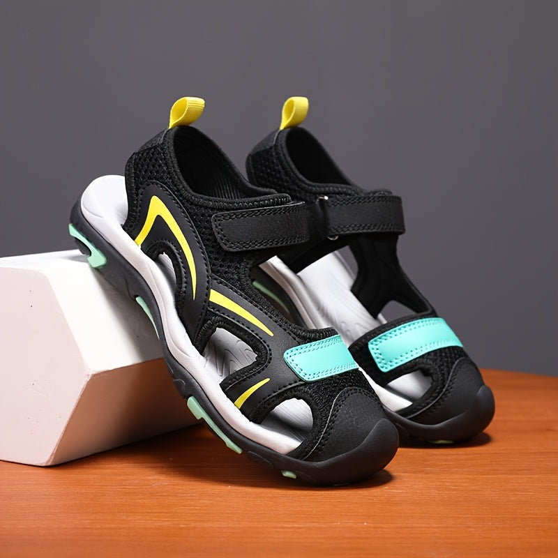 Детские летние водные сандалии для мальчиков и девочек, повседневные уличные спортивные