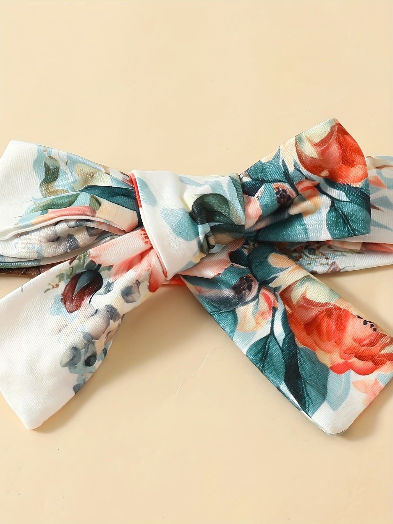 Newborn Girls Summer 3-Piece Clothing Set Letter Top Printed Pants Headband