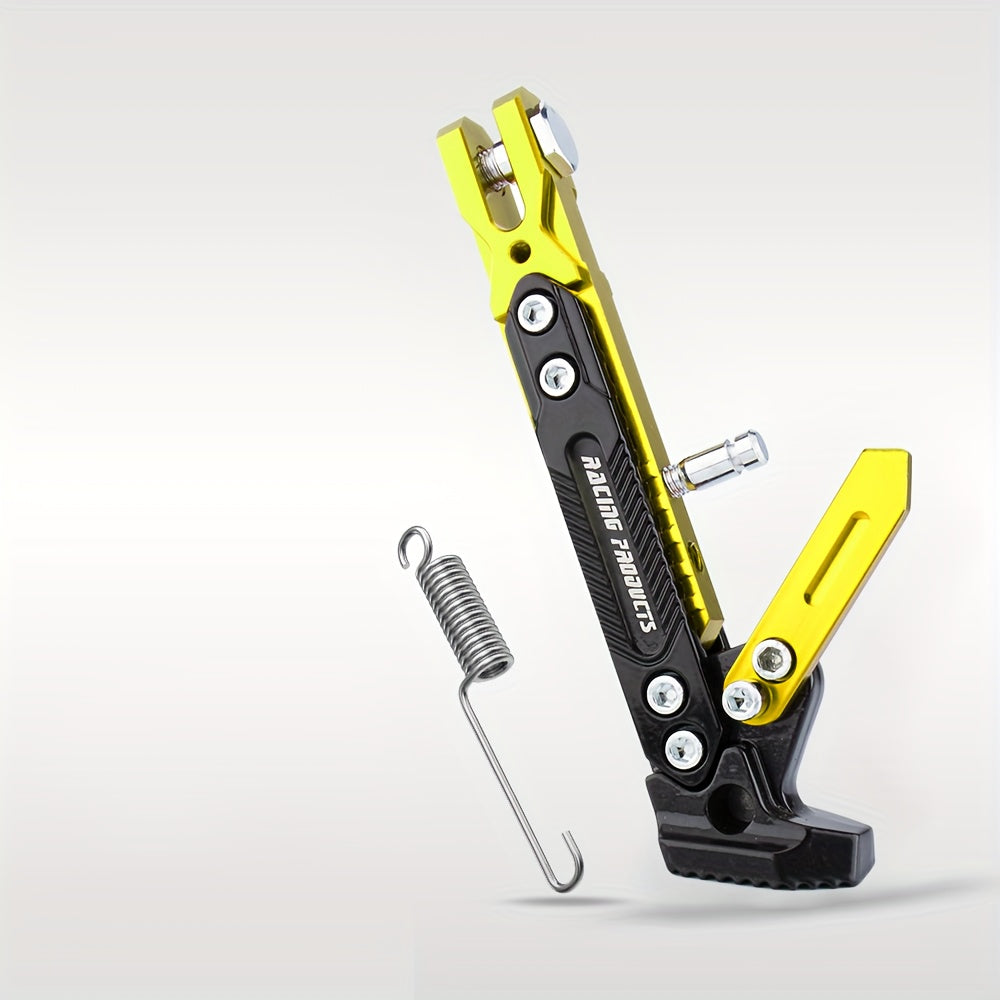 Регулируемый алюминиевый боковой подножка для мотоциклов-скутеров до 150 кг