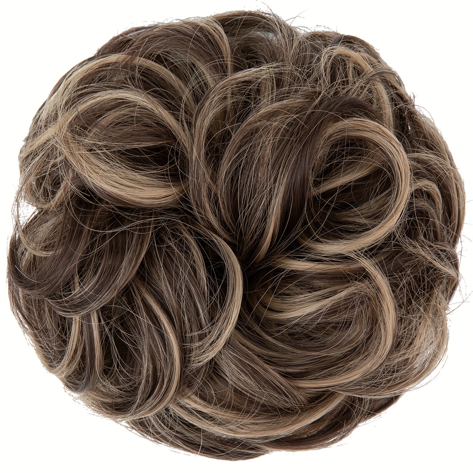 Women's Hair Wig with PET Material, High Gloss, Sewn Connection, 50g
