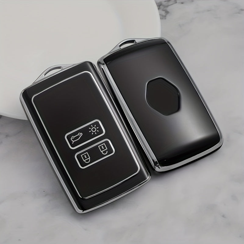 Universal TPU Car Remote Key Fob Cover for Renault Models Protective Case