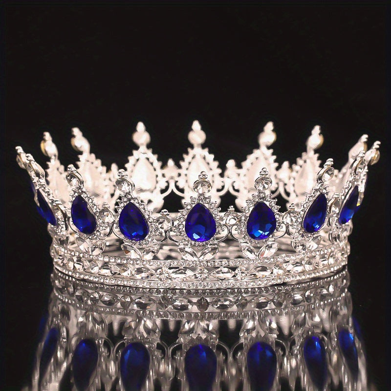 Bridal Tiaras and Crowns with Sparkling Rhinestones for Weddings and Proms