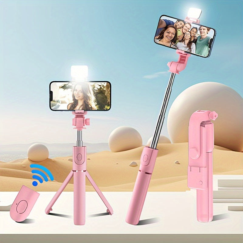 Wireless Selfie Stick Tripod for Live Streaming and Photography