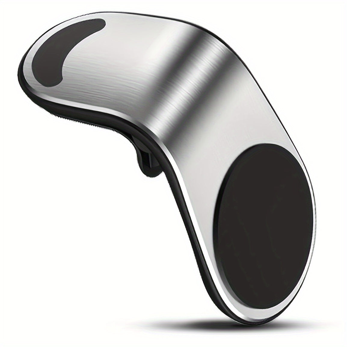 Magnetic L-Shaped Car Air Vent Phone Holder Aluminum Alloy Secure Mount
