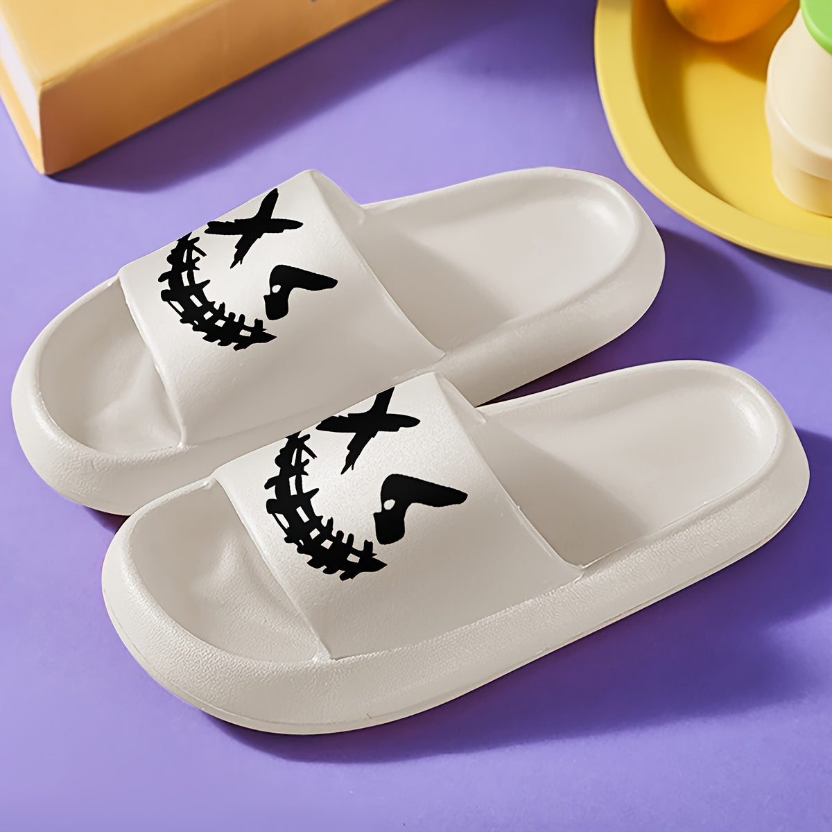 Open-Toe Boys Slippers All-Season Lightweight EVA Casual Indoor Outdoor