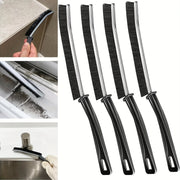 Soft Bristle Crevice Cleaning Brush with Comfort Grip Durable PET Material