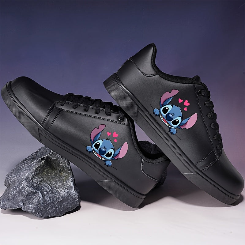 Unisex Canvas Sneakers with Heart Accents and Breathable Sole