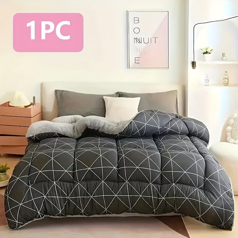 Winter Quilt Made of Sheep Fleece for Cold Weather Warm Bedding