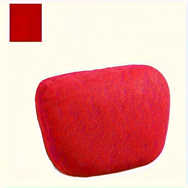 Adjustable Car Headrest Pillow Neck Support Soft Polyester Ergonomic Comfort