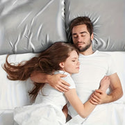 Satin Pillowcases Set of 1 or 2 Comfortable Sleep Bedding