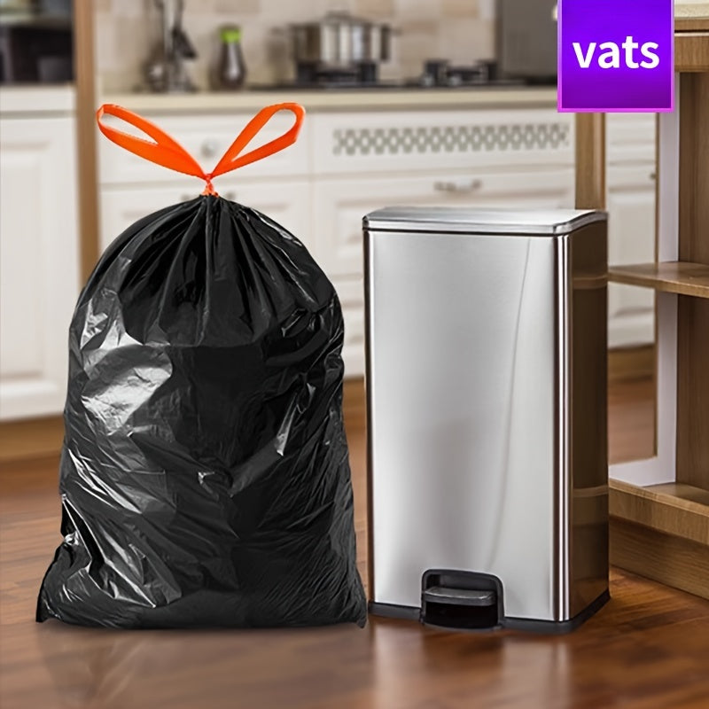 Large Thickened Drawstring Garbage Bags for Kitchen Yard and Barrel 30L 60L 98L