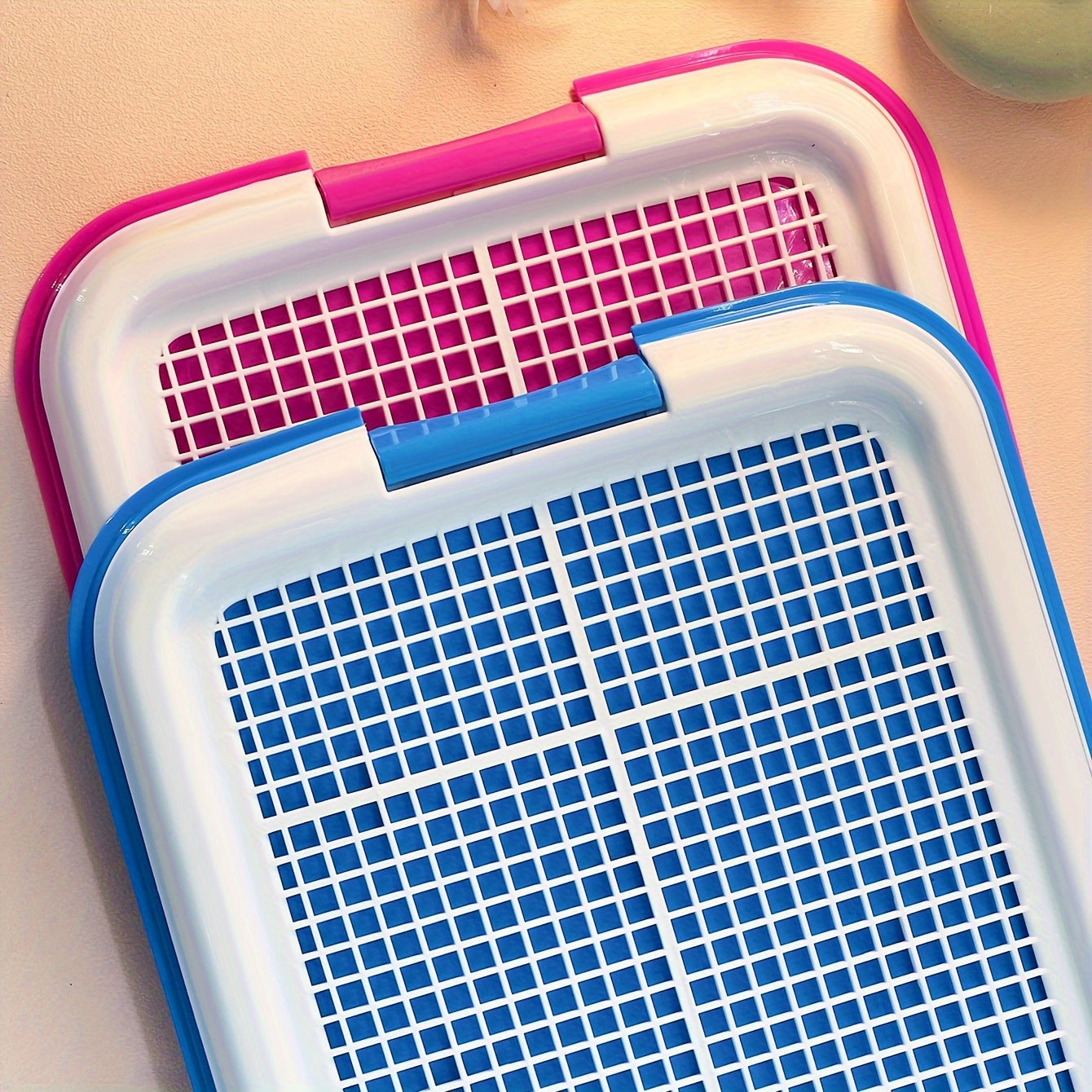 Small Dog Toilet Plastic Anti-Skid Easy to Clean for Teddy Dogs