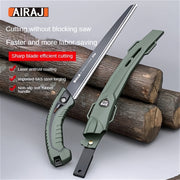 Japanese-Style Hand Saw SK5 Steel Laser Rust Prevention Gardening Woodworking