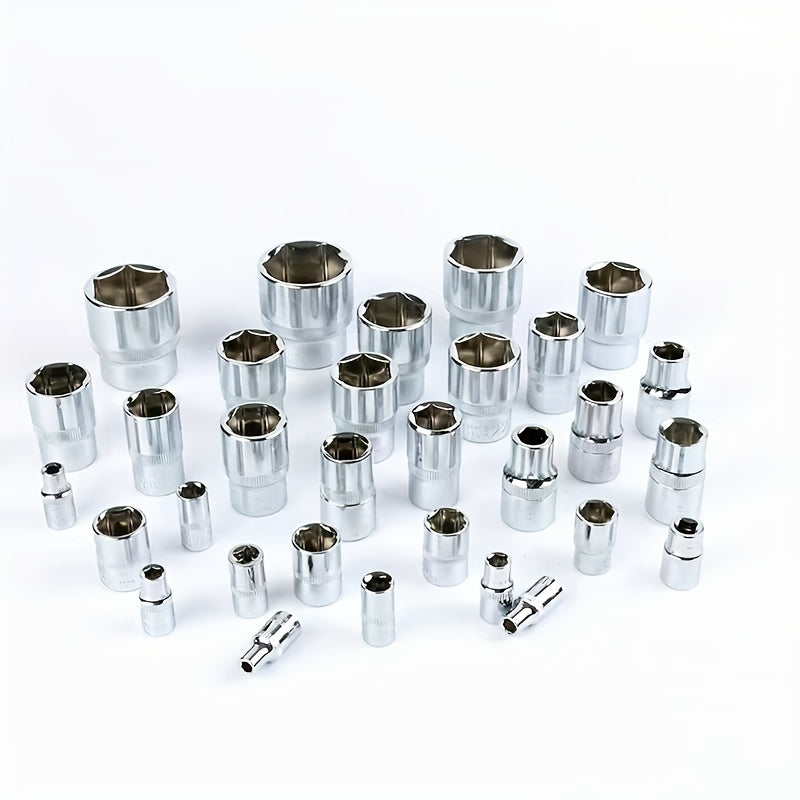 Auto Repair Tool Set 53pcs Hand Tools Kit for Car Maintenance and Machine Repair