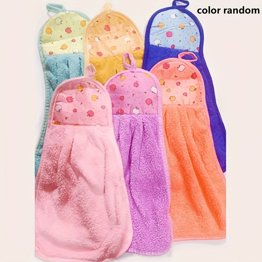 6 ta ajratiladigan marjon velur sochiq hammom, oshxona, qog'oz sochiq va tozalash uchun. Juda namni yaxshi singdiradi.