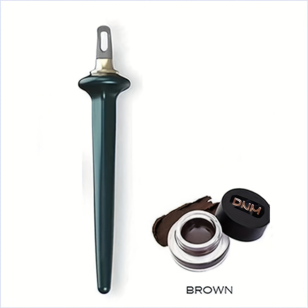 Kit de aplicadores de delineador de silicona reutilizables para mujer, a prueba de agua, sin deslizamiento