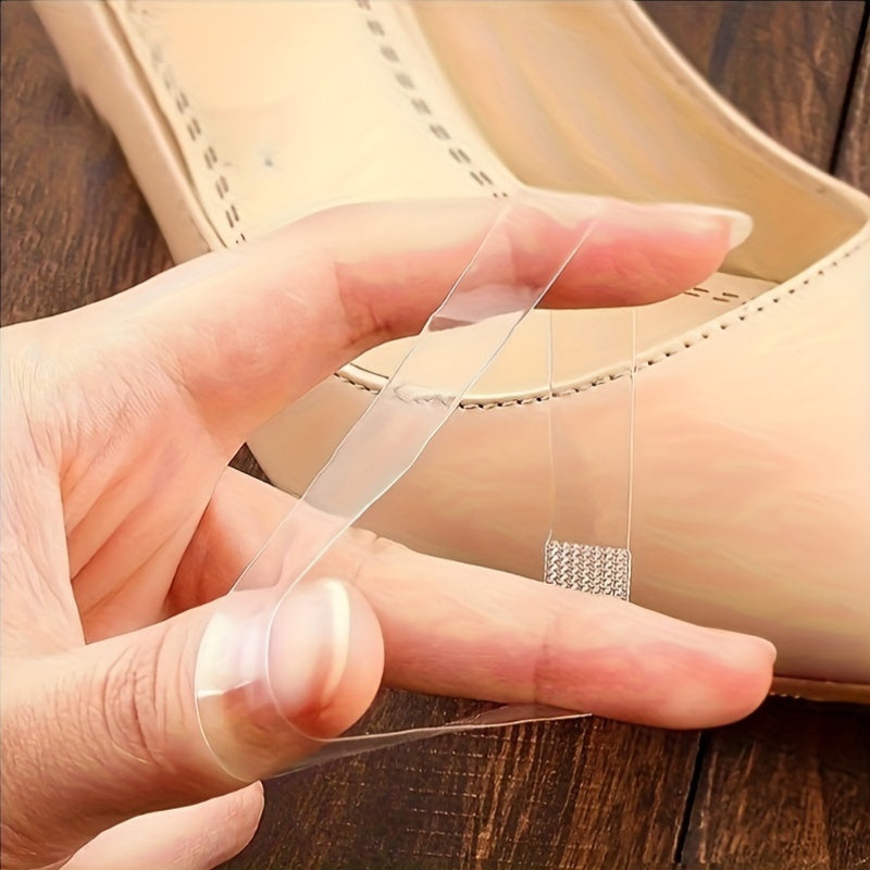 Women's Transparent Elastic High Heel Shoelaces 1/2/3 Pairs Non-Slip