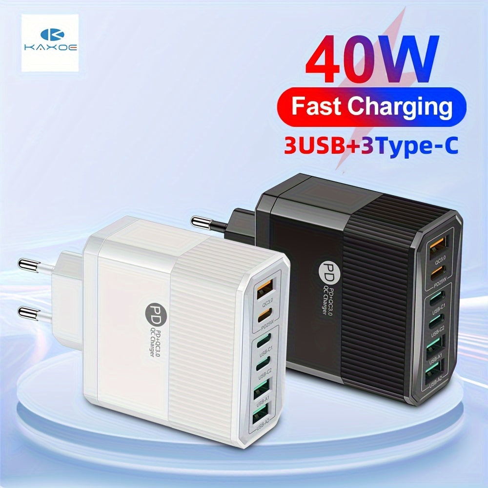 European Standard USB Charging Adapter Fast Charge for Smartphones