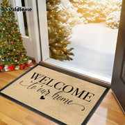 Non-Slip Welcome Doormat, Hand Washable Entryway Rug, Kitchen Mat, Holiday Gift