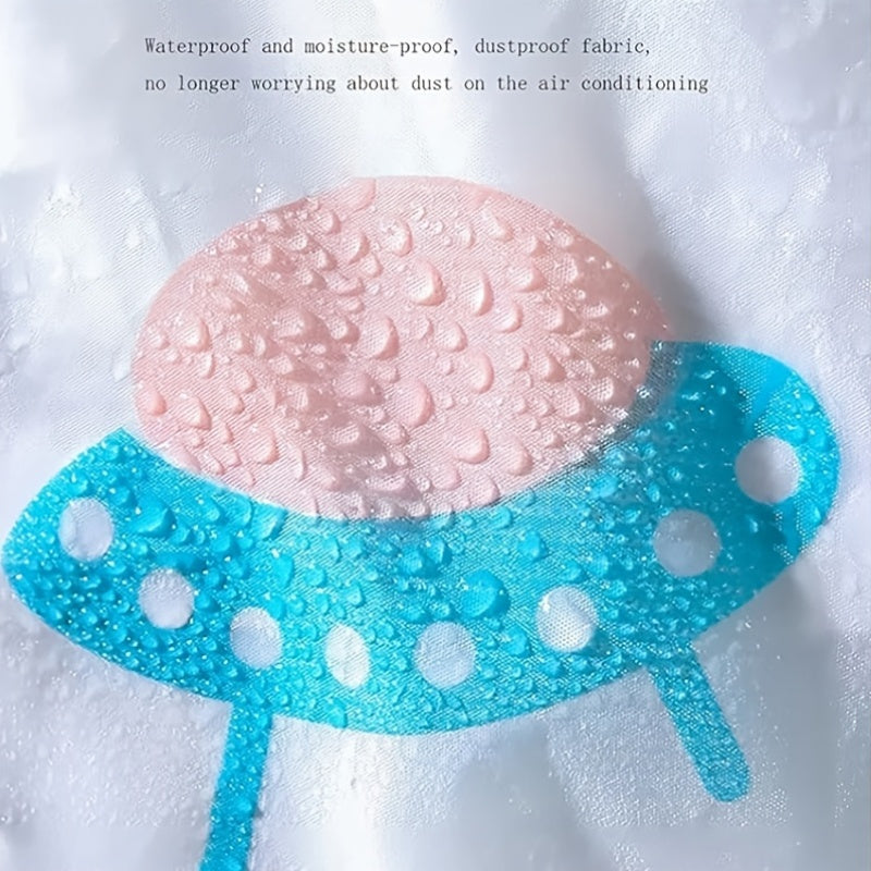 Wall Mounted Air Conditioner Cover Waterproof Dustproof Protective Shield