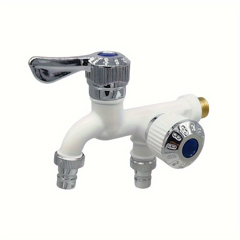 Universal RV Kitchen Faucet Double Water Outlets High Temperature Resistant Anti-Freeze