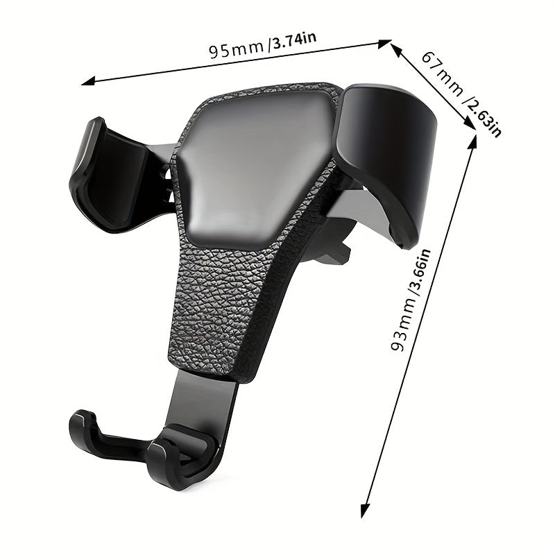 Soporte universal para teléfono de coche, clip de ventilación para montar en el aire acondicionado