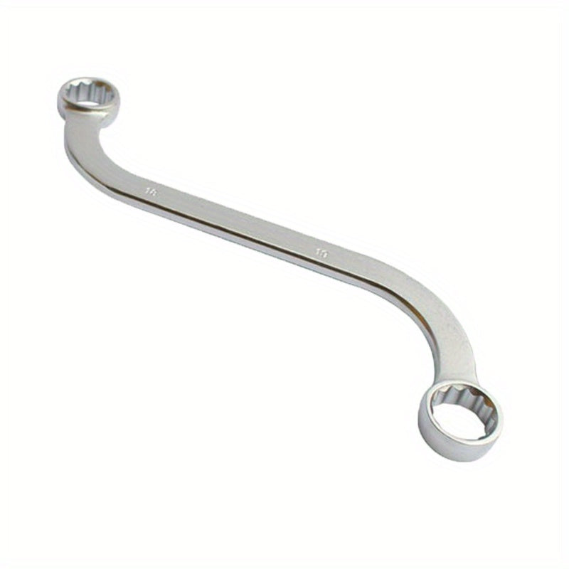 Juego de 5 llaves de apriete de doble cabeza en forma de S, 10-19mm, herramienta de reparación de automóviles